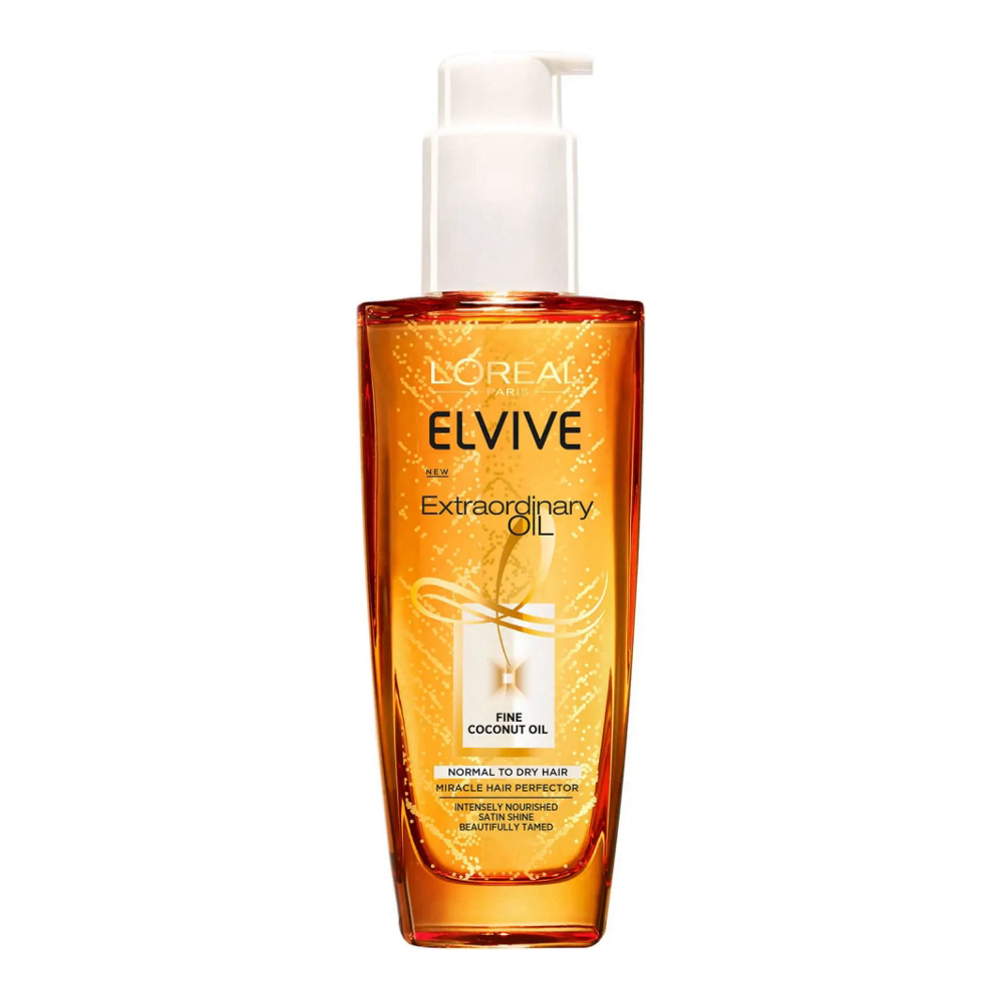 Huile Cheveux 'Elvive Extraordinary Oil Coconut' - Cheveux normaux à secs, 100 ml
