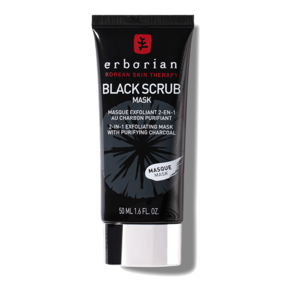 'Black Scrub Au Charbon Exfoliant Purifiant' Exfoliating Mask - 50 ml