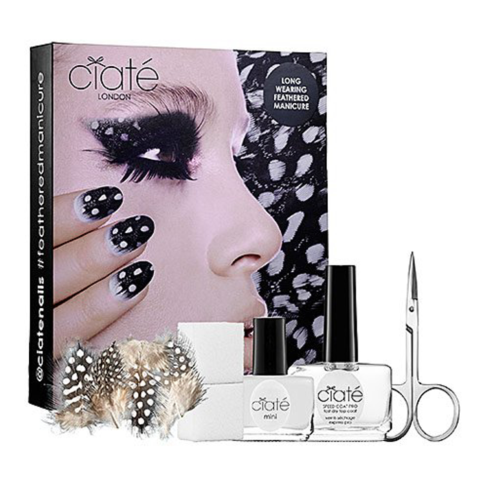 'Feathered' Manicure Kit - What A Hoot 4 Pieces