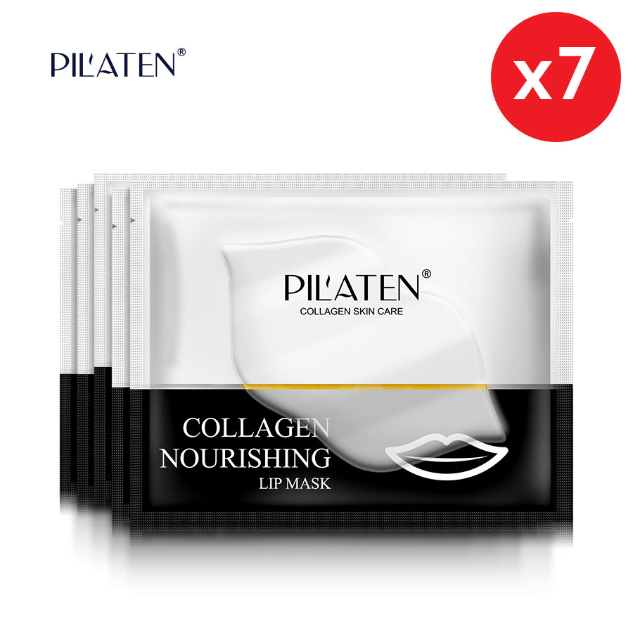 Pil'aten - Gold Collagen Lip Mask 7x