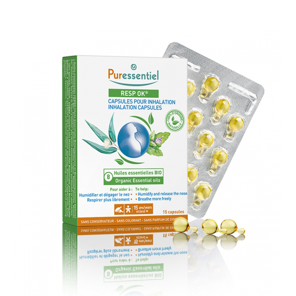 Puressentiel - Resp Ok 15 Inhalation Capsules