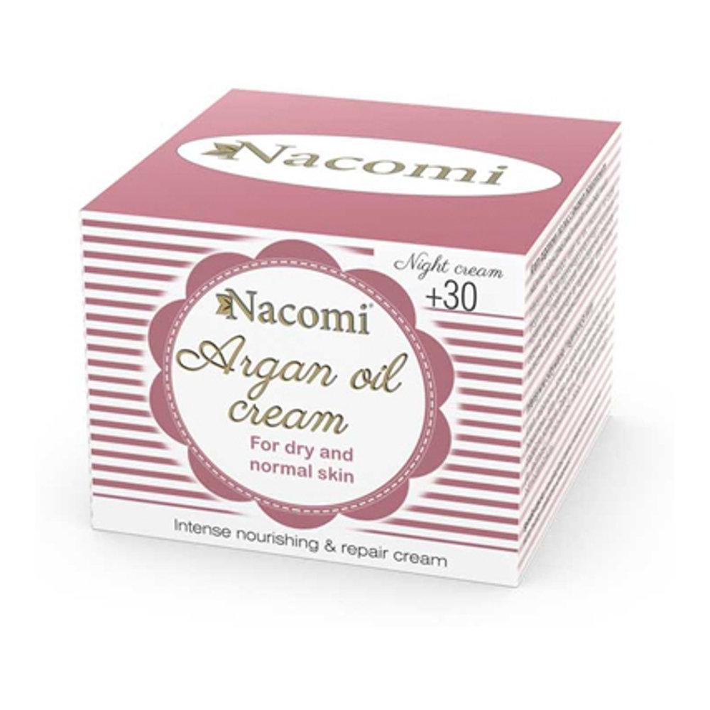 Crème de nuit 'Argan Oil & Hyaluronic Acid' - 50 ml