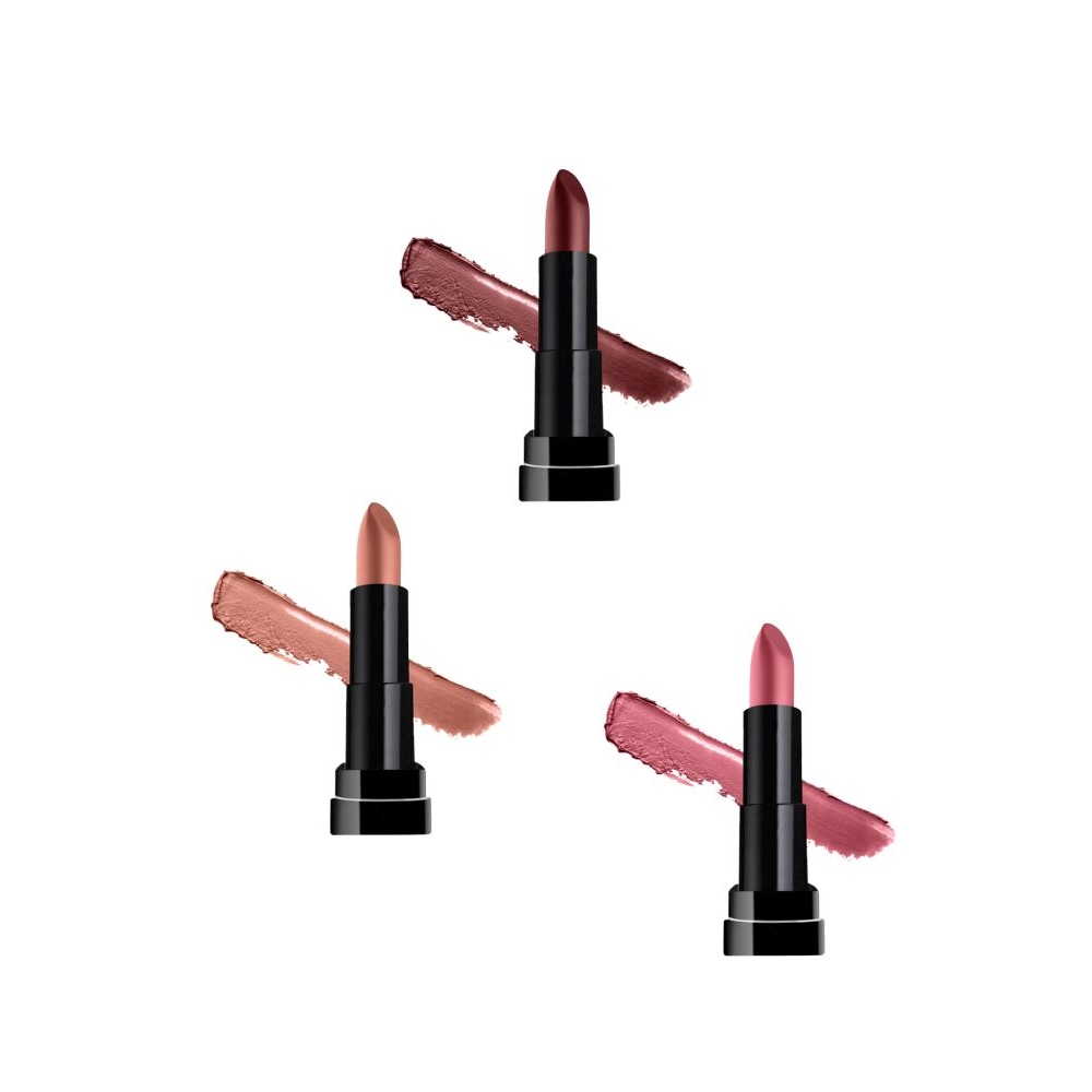 Face Base - Matte Liquid Lipstick - 3 pc.