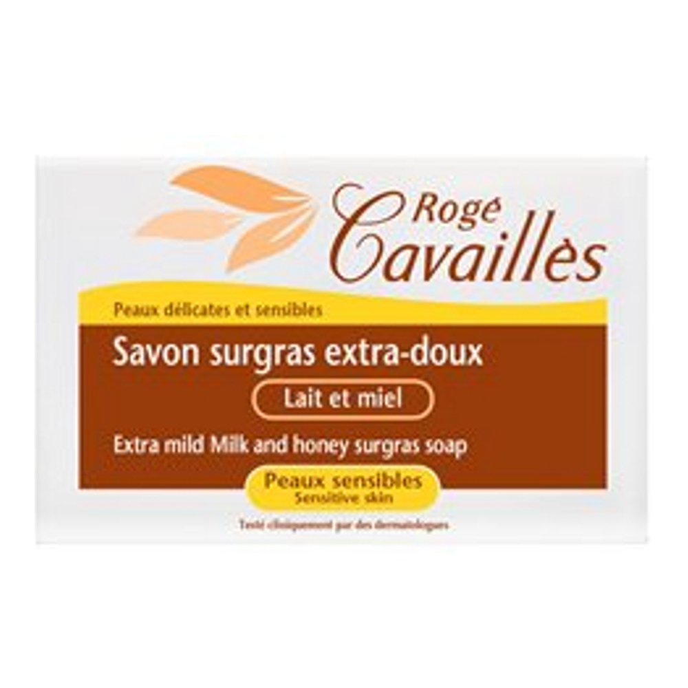 'Surgras Extra-Doux' Bar Soap - Honey, Milk 150 g