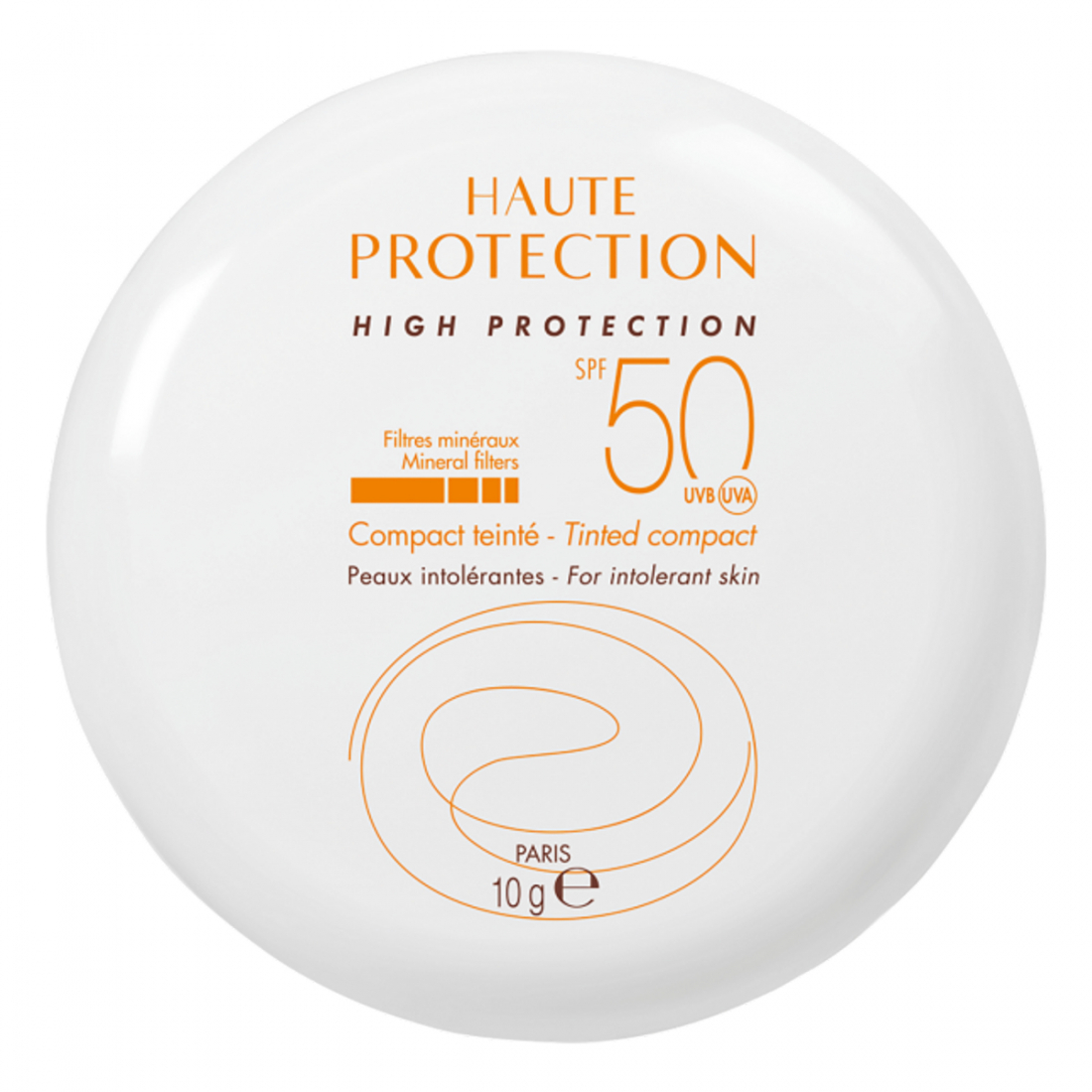 Haute Protection Compact Teinté SPF50 - Doré Golden 10 g