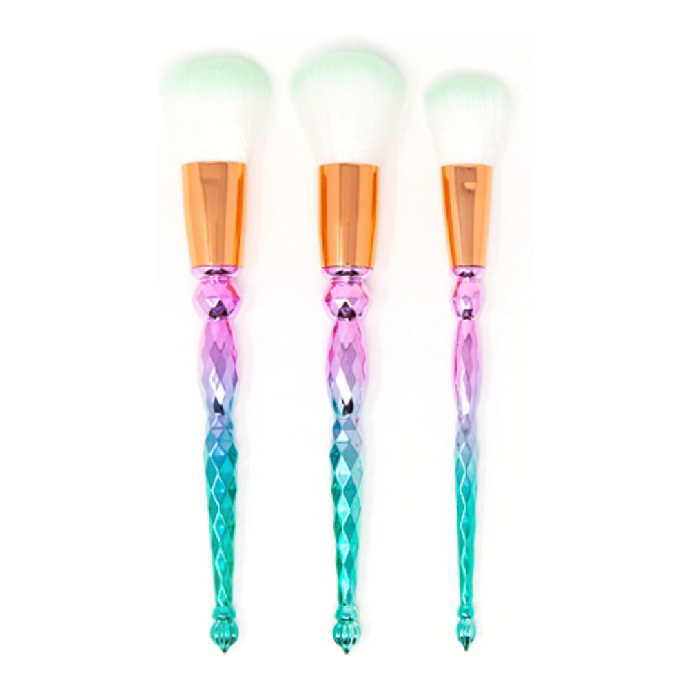 Set de pinceaux de maquillage 'Royal Scepter Shape' - 3 Pièces