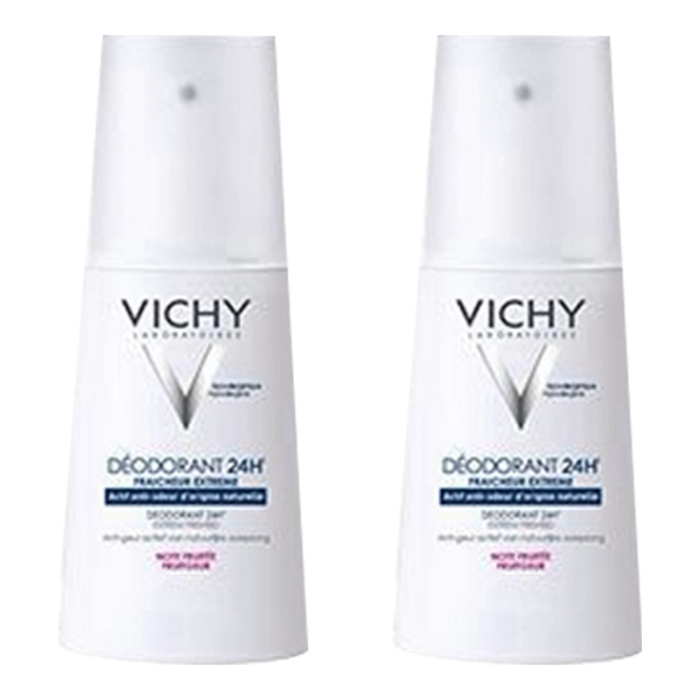 'Ultra-Fresh 24H Fruity Scented' Spray Deodorant - 100 ml, 2 Pieces