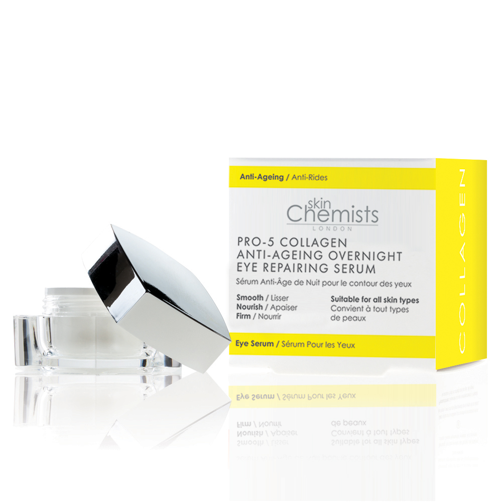 Sérum pour les yeux 'Pro-5 Collagen Anti-Ageing Overnight' - 10 ml