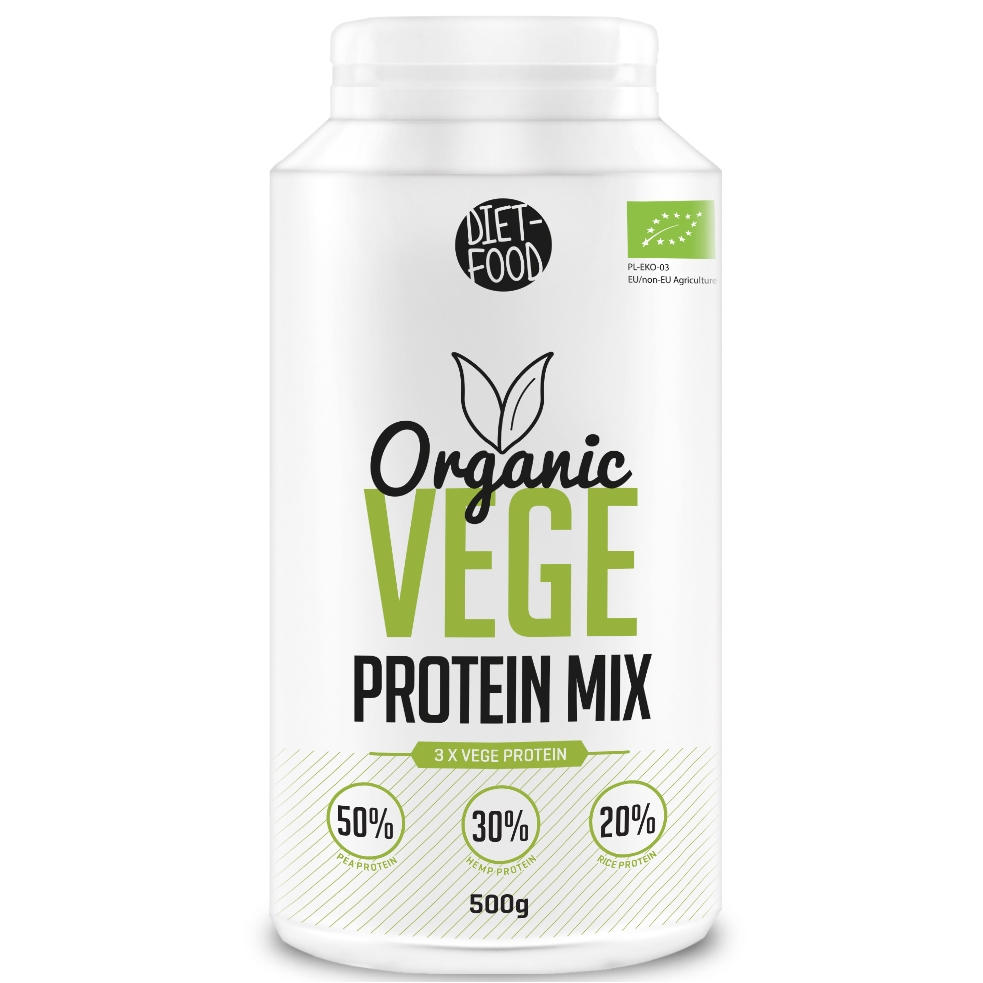 Protéine végétalienne en poudre 'Bio Vege' - 500 g