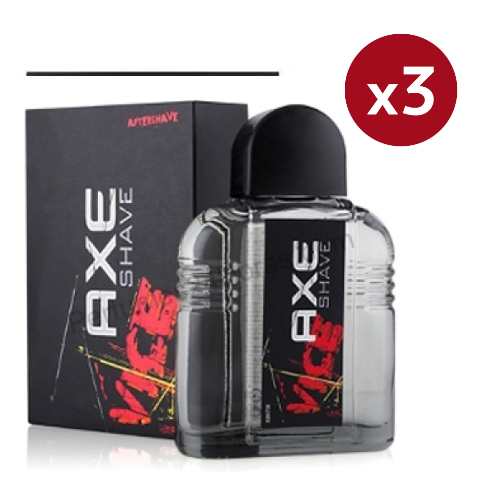 After-shave 'Vice' - 100 ml - Pack de 3