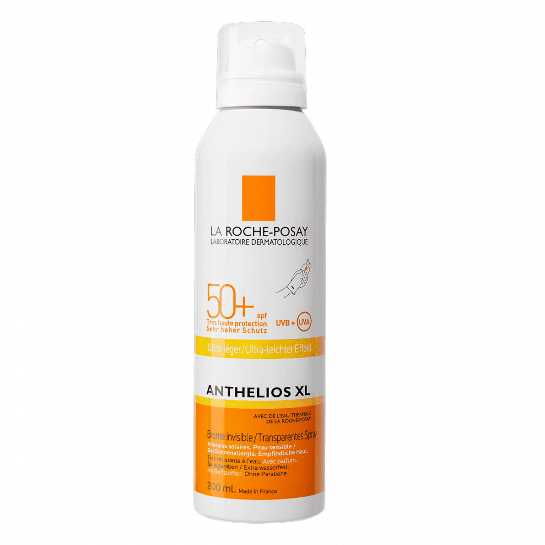 'Anthelios XL Ultra-Lègere SPF50+' Körpernebel - 200 ml