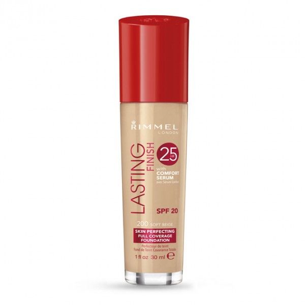 Fond de teint 'Lasting Finish 25HR' - 200 Soft Beige 30 ml