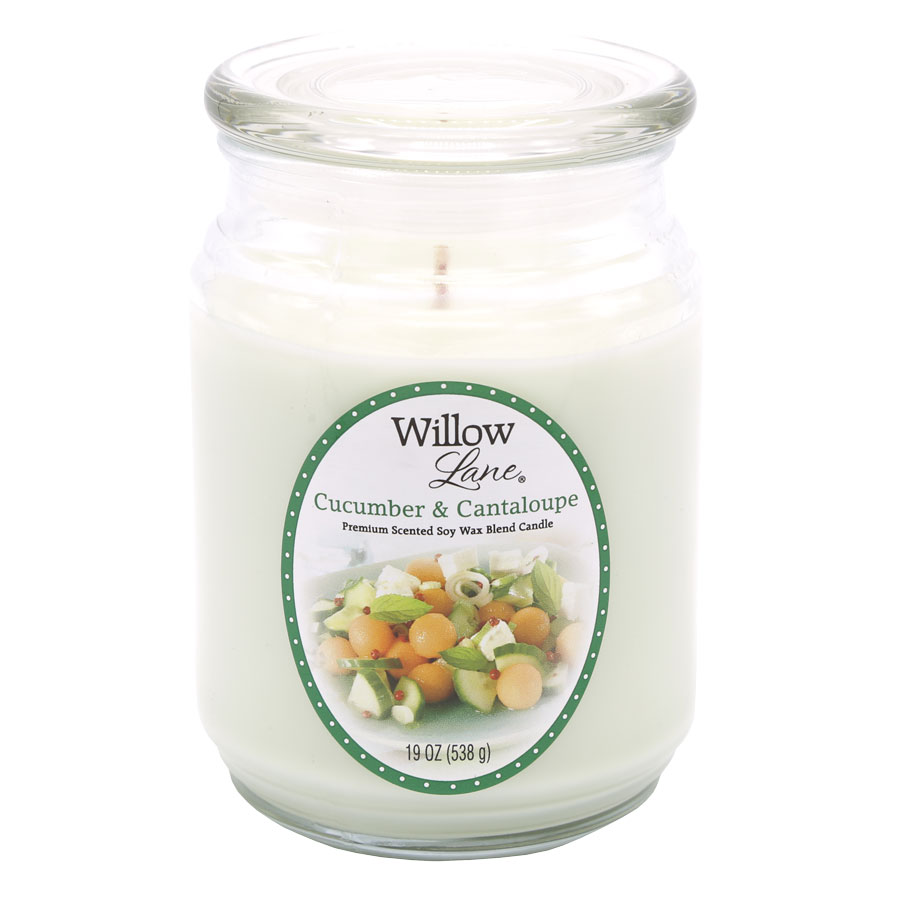 'Cucumber & Cantaloupe' Scented Candle - 538 g