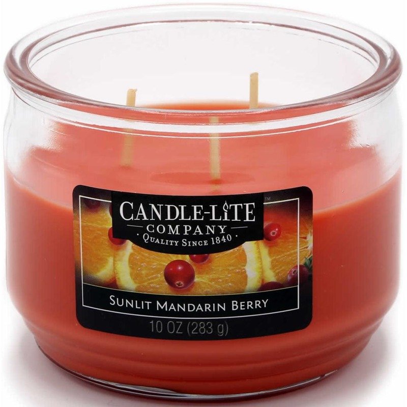 'Sunlit Mandarin Berry' 3 Wicks Candle - 283 g