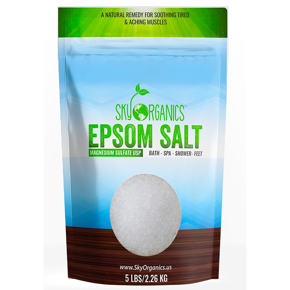 '100% Organic Epsom' Bath Salts - 2.26 Kg