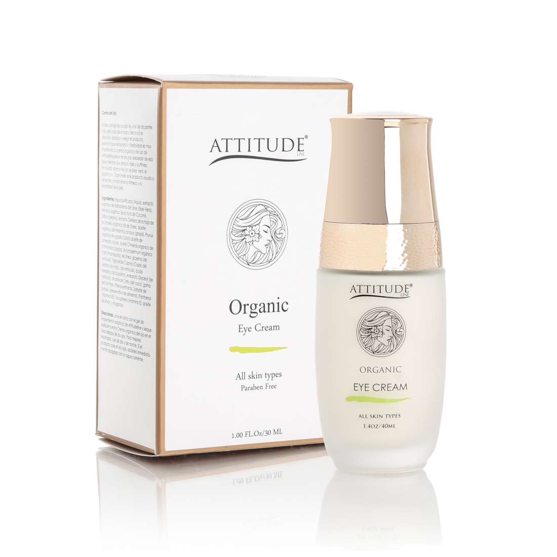 Attitude Organic - Crème Yeux Bio - 30 ml