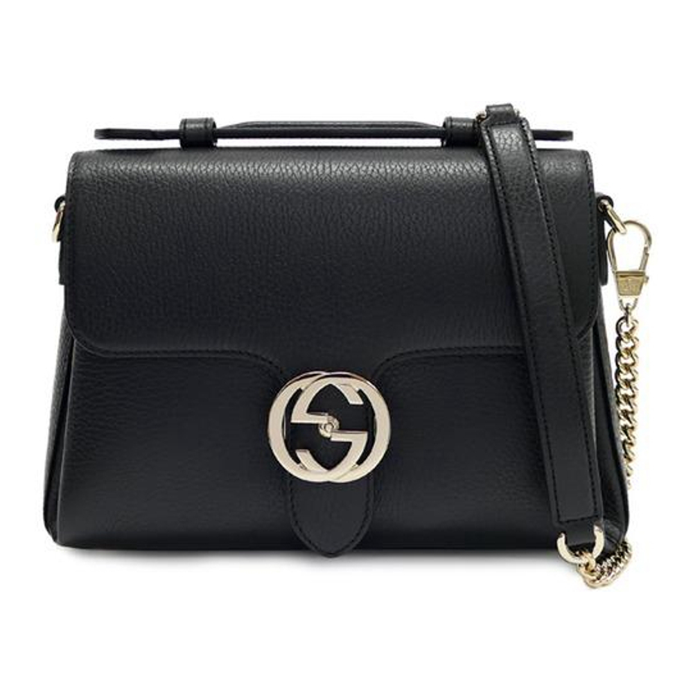 Women's 'Interlocking Chained' Messenger Bag