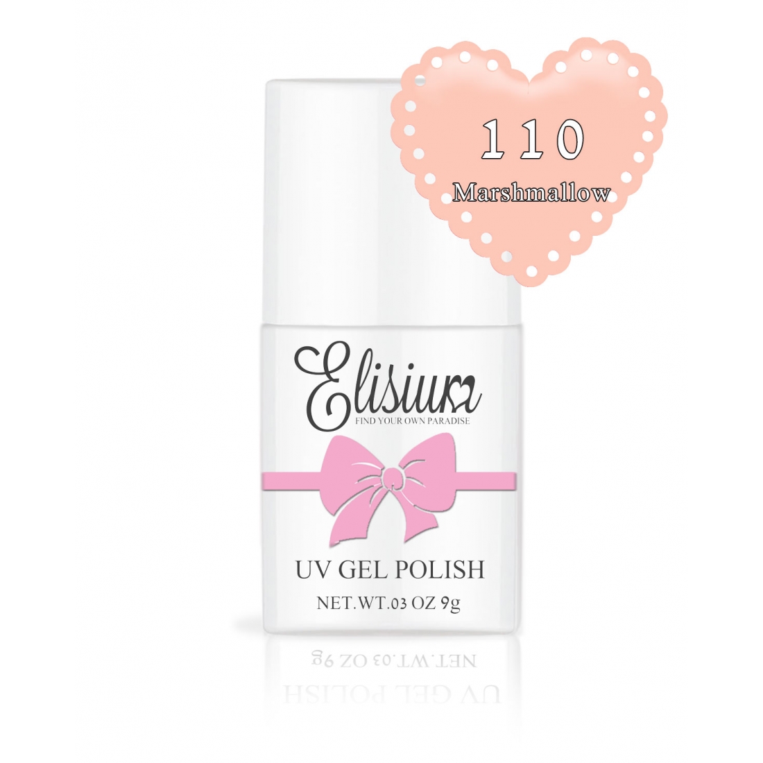 Gel UV - 110 Marshmallow 9 g