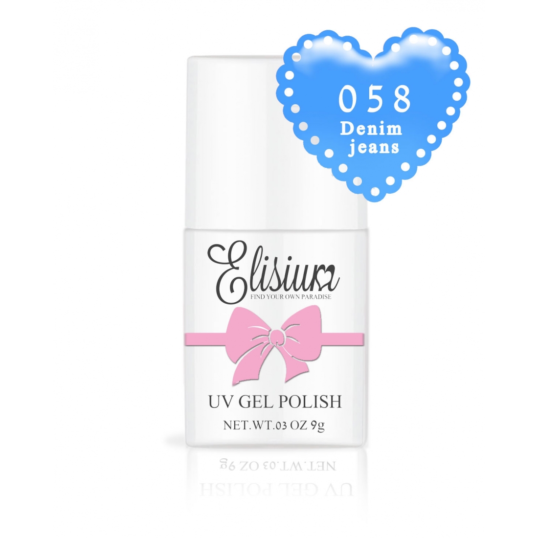 Gel UV - 058 Denim Jeans 9 g