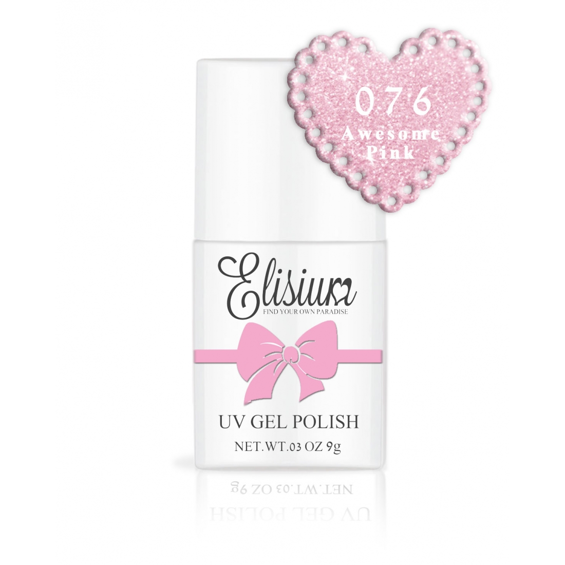 Gel UV - 076 Awesome Pink 9 g