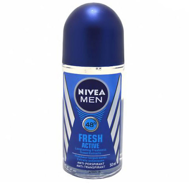 'Men Fresh Active' Roll-On Deodorant - 50 ml