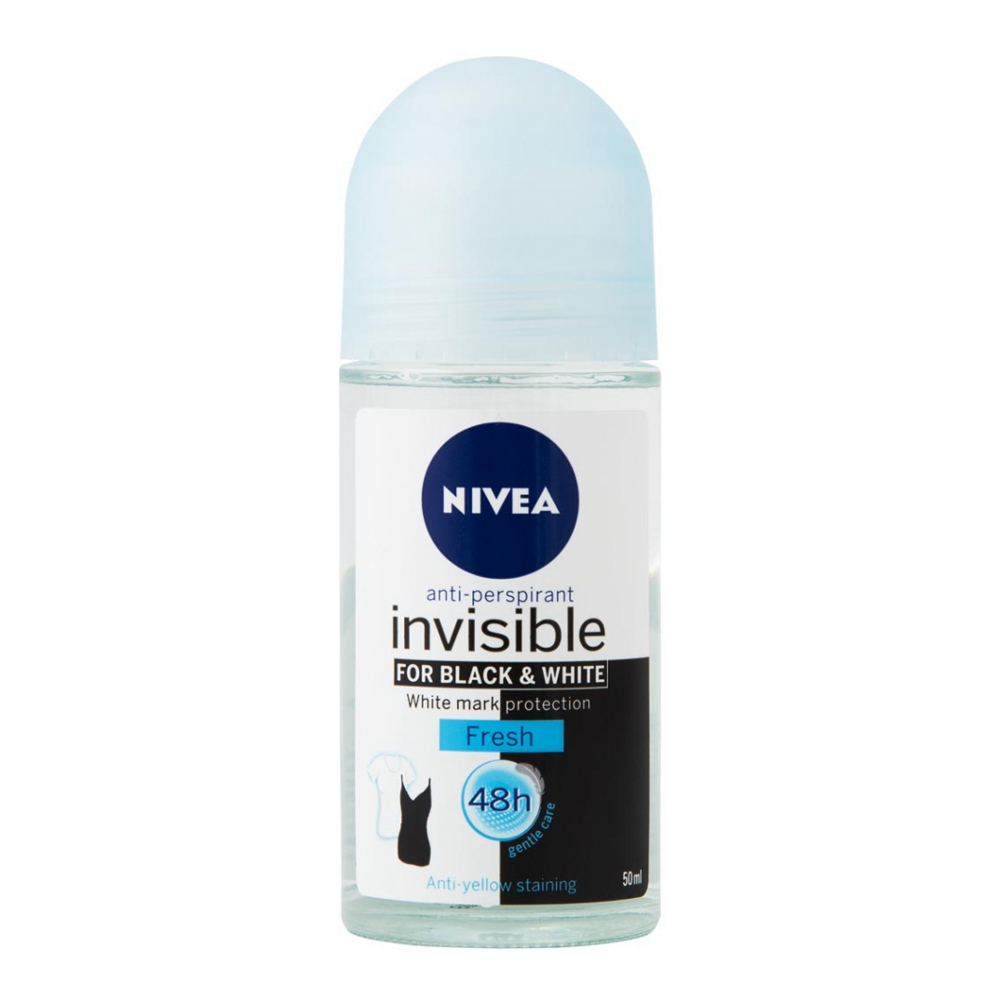 'Invisible Black & White' Roll-on Deodorant - 50 ml