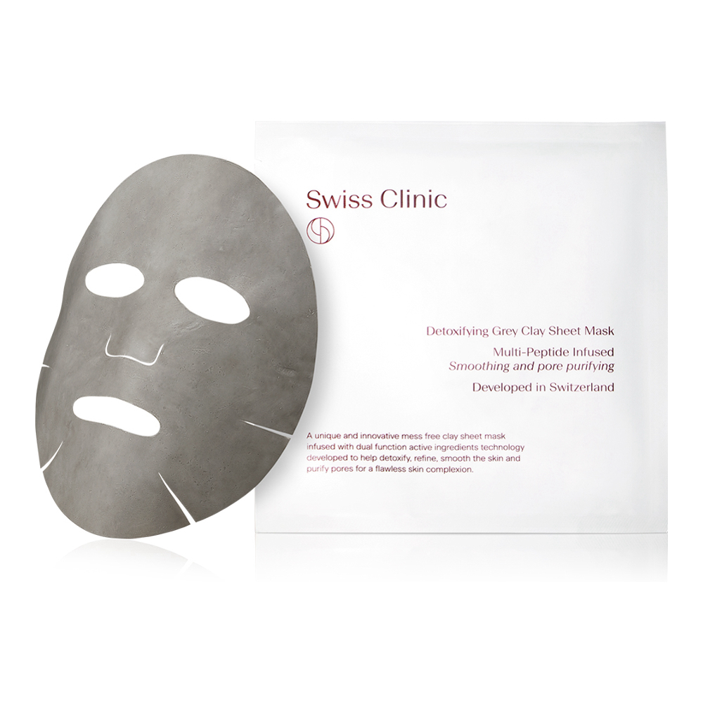 'Detoxifying Grey Clay' Face Tissue Mask