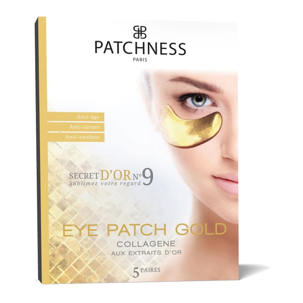 Patchs contour des yeux 'Gold' - 5 Pièces