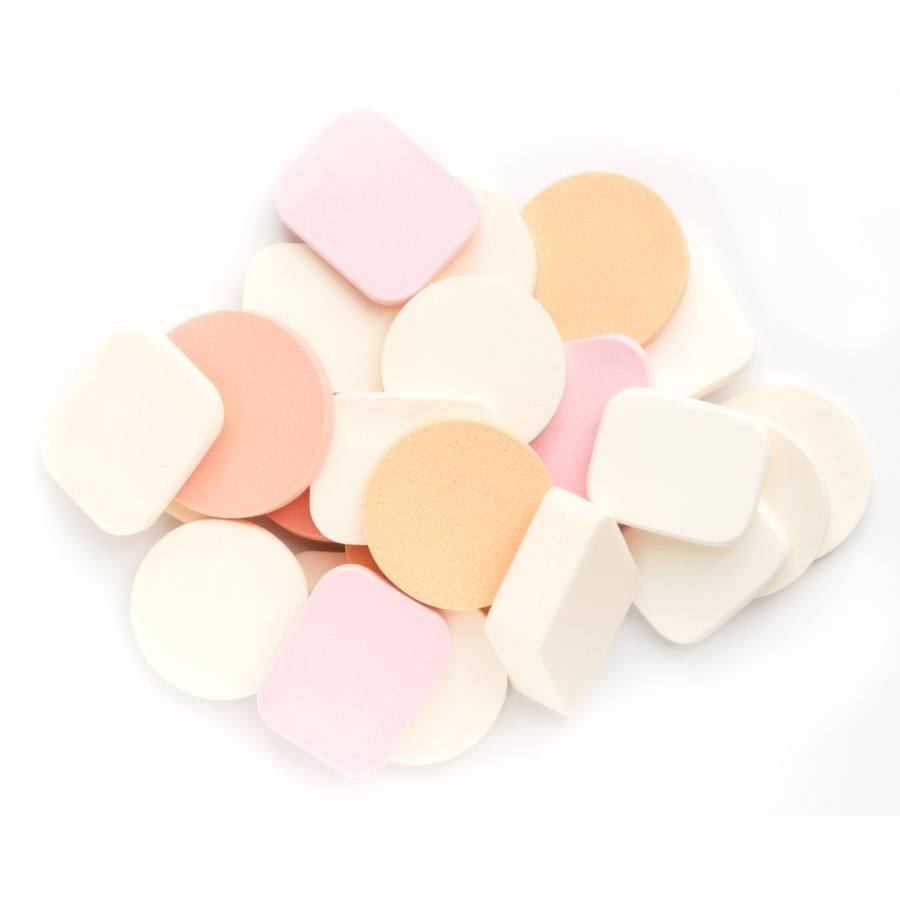 Verschiedene Teint-Schwämme