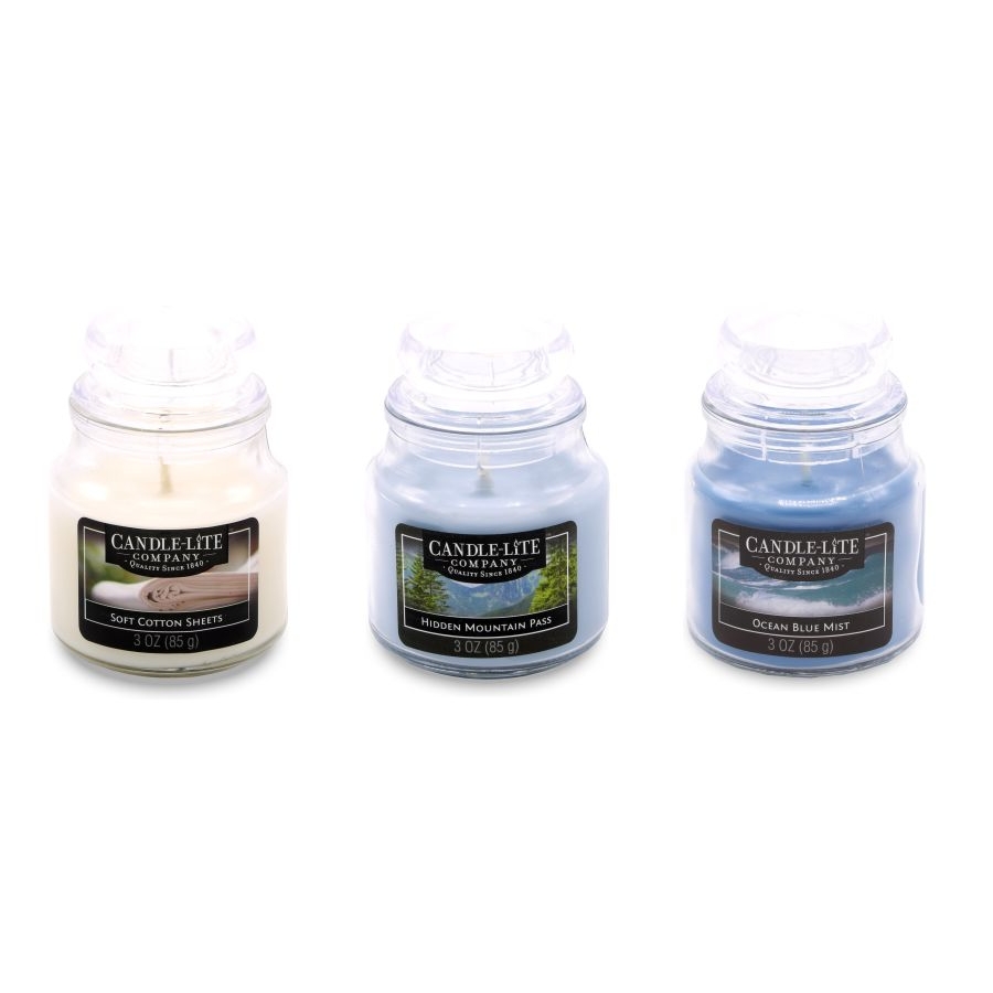 'Fresh Air Scented' Candle Set - 85 g, 3 Units