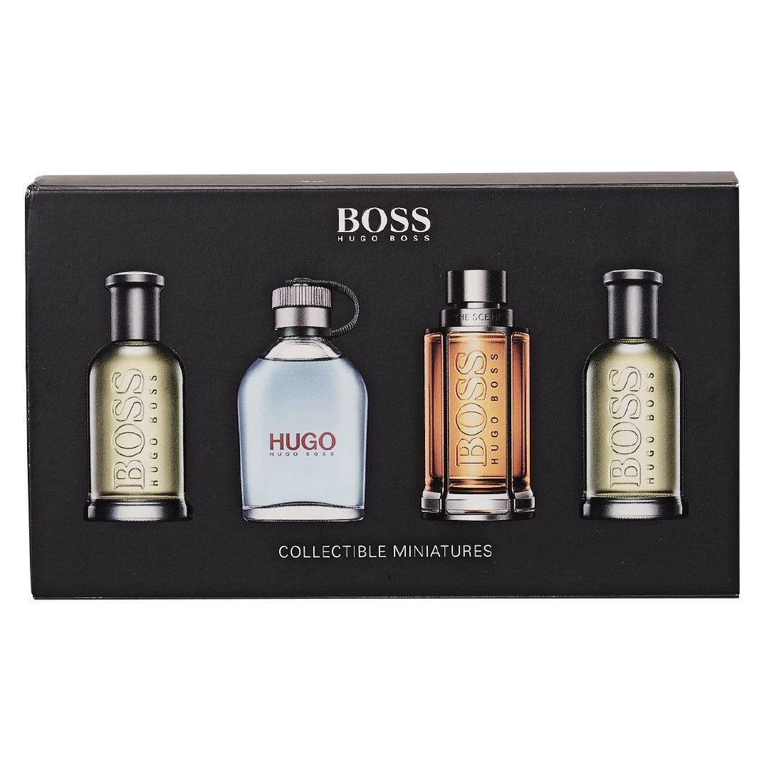 Hugo Boss - Coffret de 4 miniatures 'Hugo Boss' pour hommes - 4 pcs