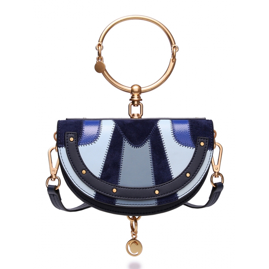 Kalbsleder Schultertasche für Damen