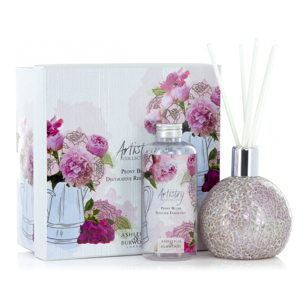 'Artistry Peony Blush' Reed Diffuser Set - 2 Pieces