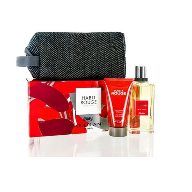 'Habit Rouge' Coffret de parfum - 2 Unités