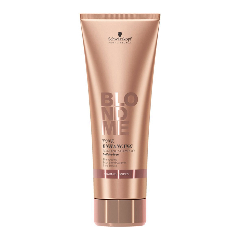Shampoing 'BlondMe Tone Enhancing Bonding' - Warm Blondes 250 ml
