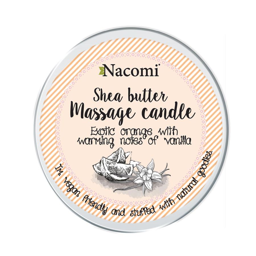 'Exotic Orange With Warming Notes Of Vanilla' Massage Candle - 150 g