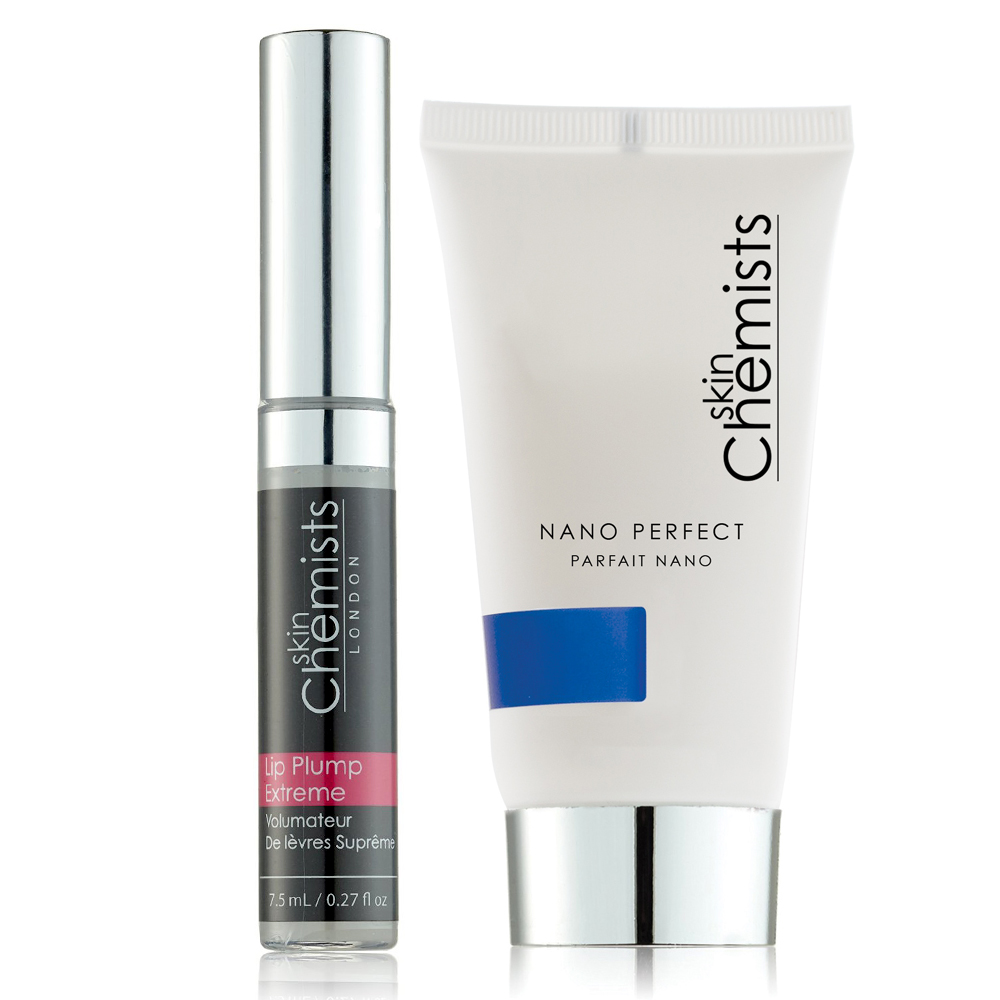 Set of 2 - Lip Plump Extreme + Nano perfect moisturiser
