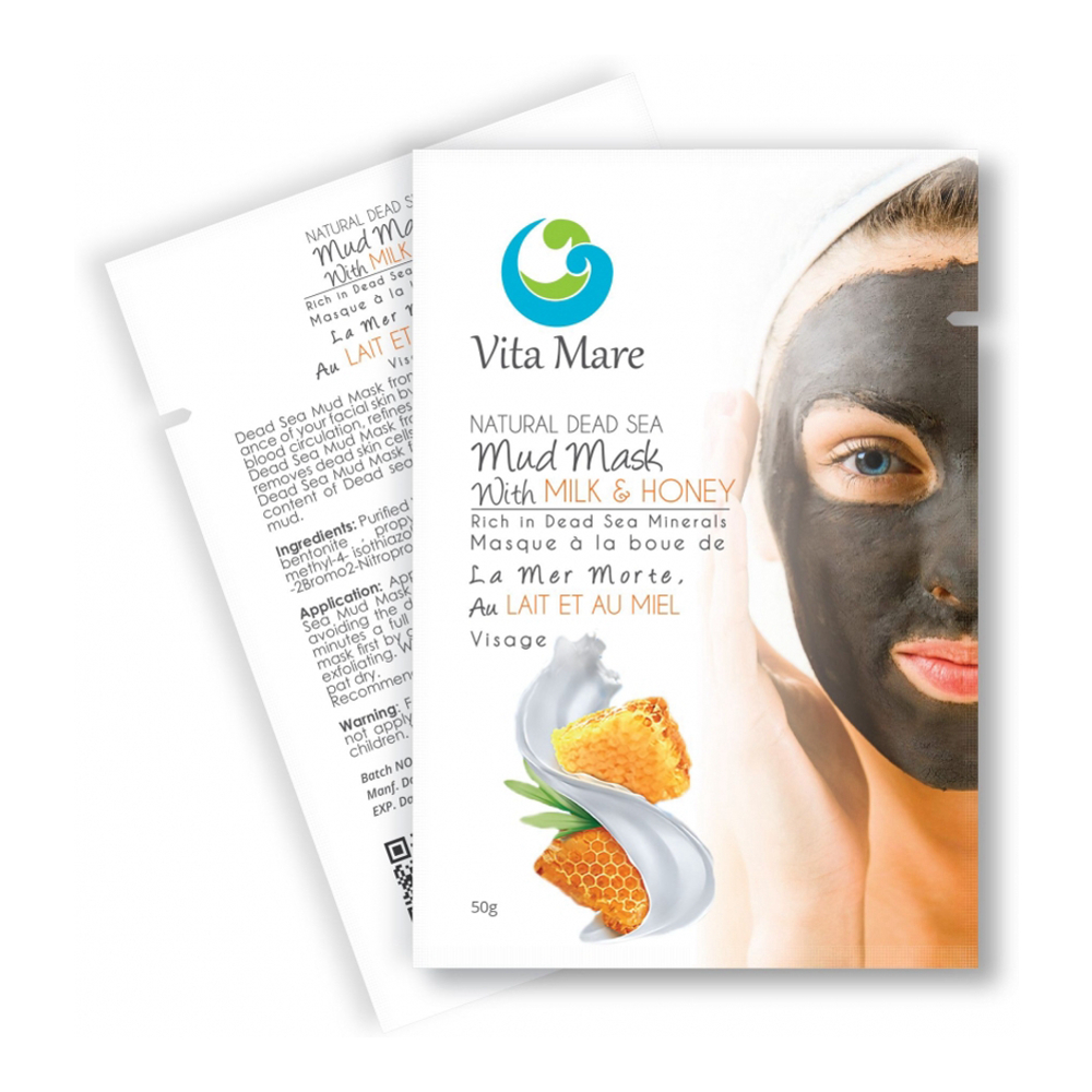 Mud mask from the Dead Sea with milk and honey - 50 g