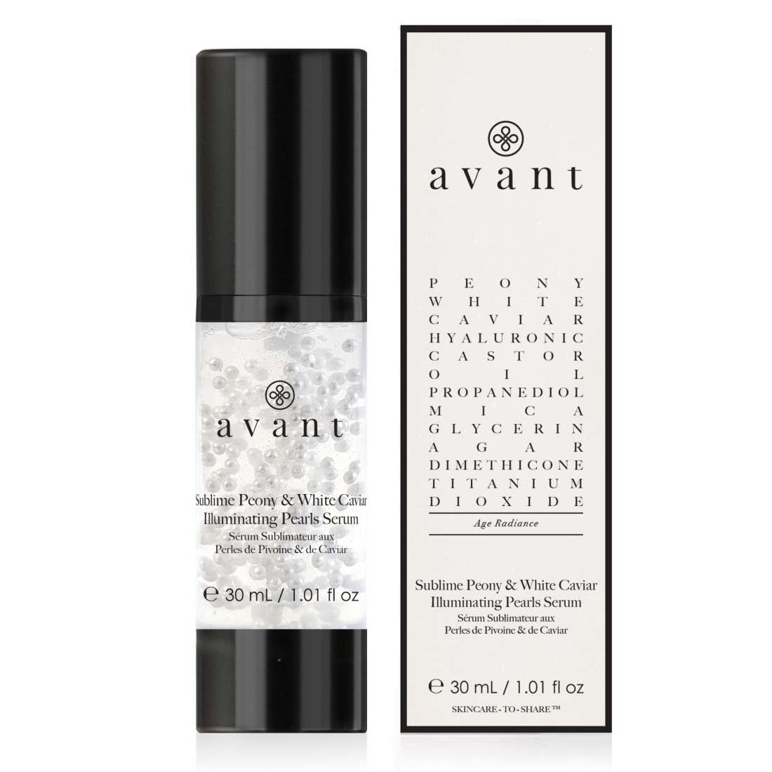 'Sublime Peony & White Caviar Illuminating Pearls' Face Serum - 30 ml