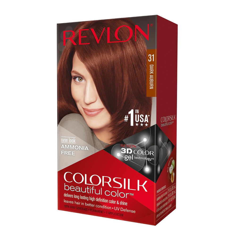 Teinture pour cheveux 'Colorsilk' - 31 Dark Chestnut Cobrizo