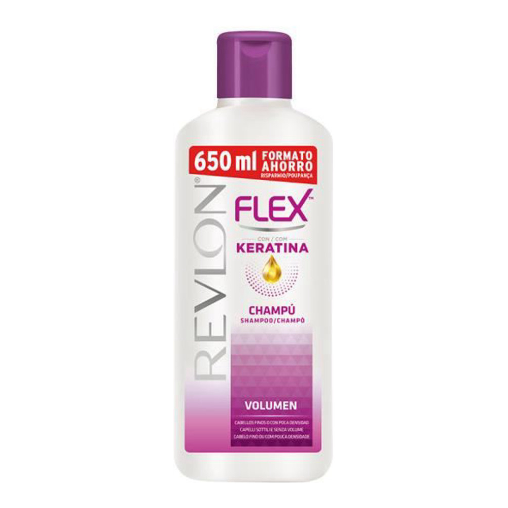 Shampoing 'Flex Keratin Volume' - 650 ml