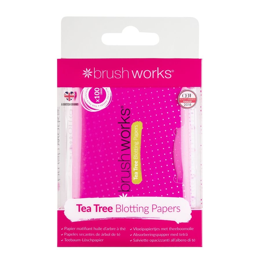 Papiers matifiants 'Tea Tree' - 100 Pièces