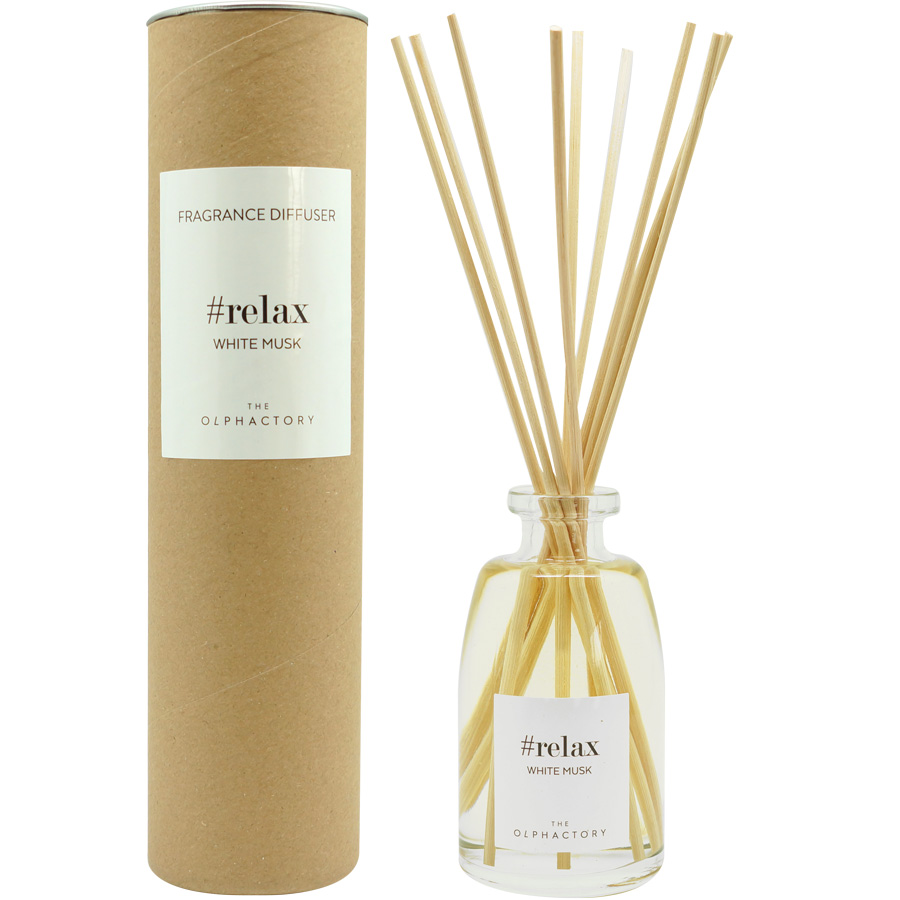 '#Relax - White Musk' Reed Diffuser - 250 ml