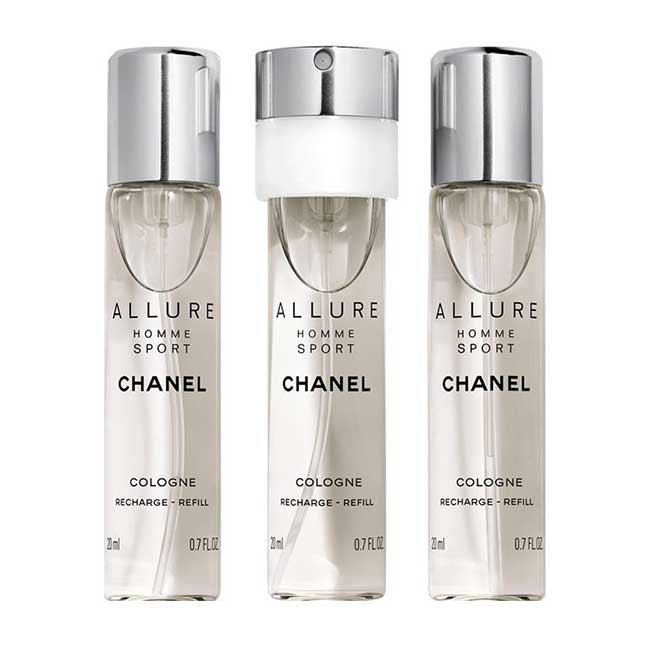 'Allure Homme' Eau De Toilette - 20 ml, 3 Units