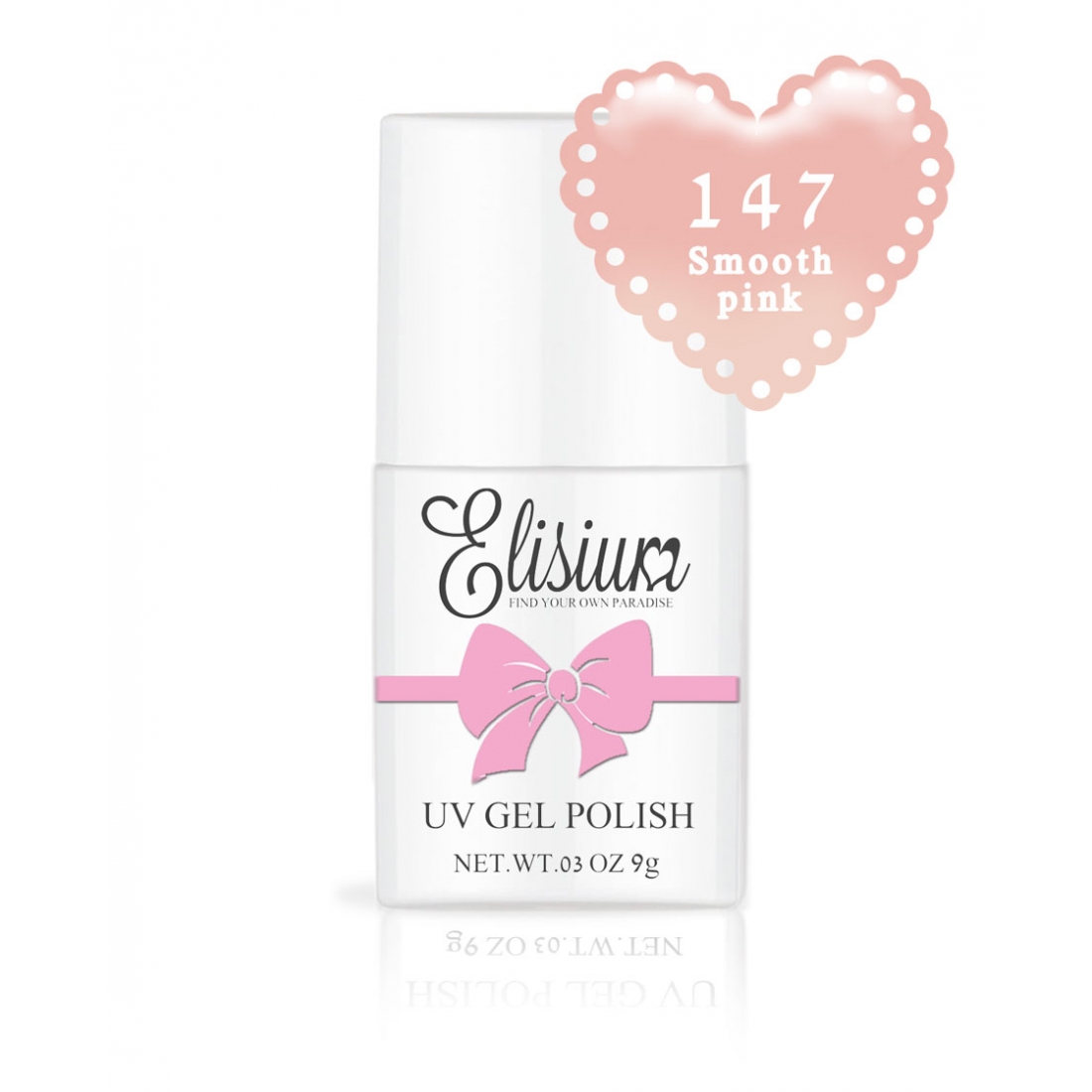 Gel UV - 147 Smooth Pink 9 g