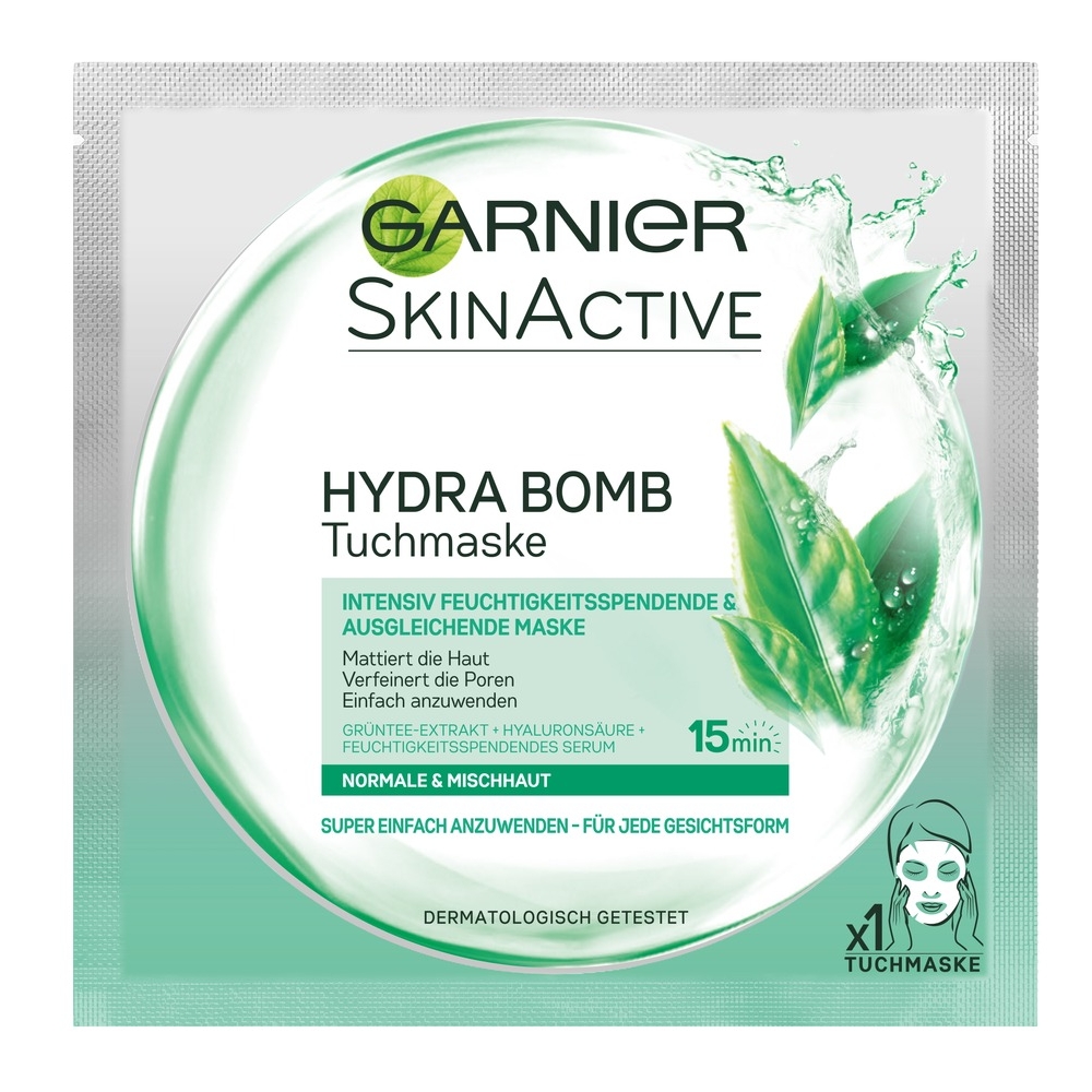 Masque 'Skinactive Tissu Rééquilibrant Hydra Bomb' - 32 g