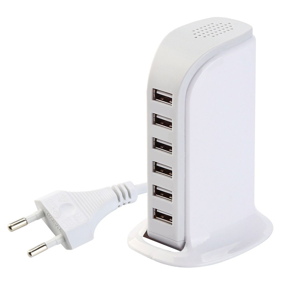 '5-Input 5A USB' Chargeur pour Universal - Blanc
