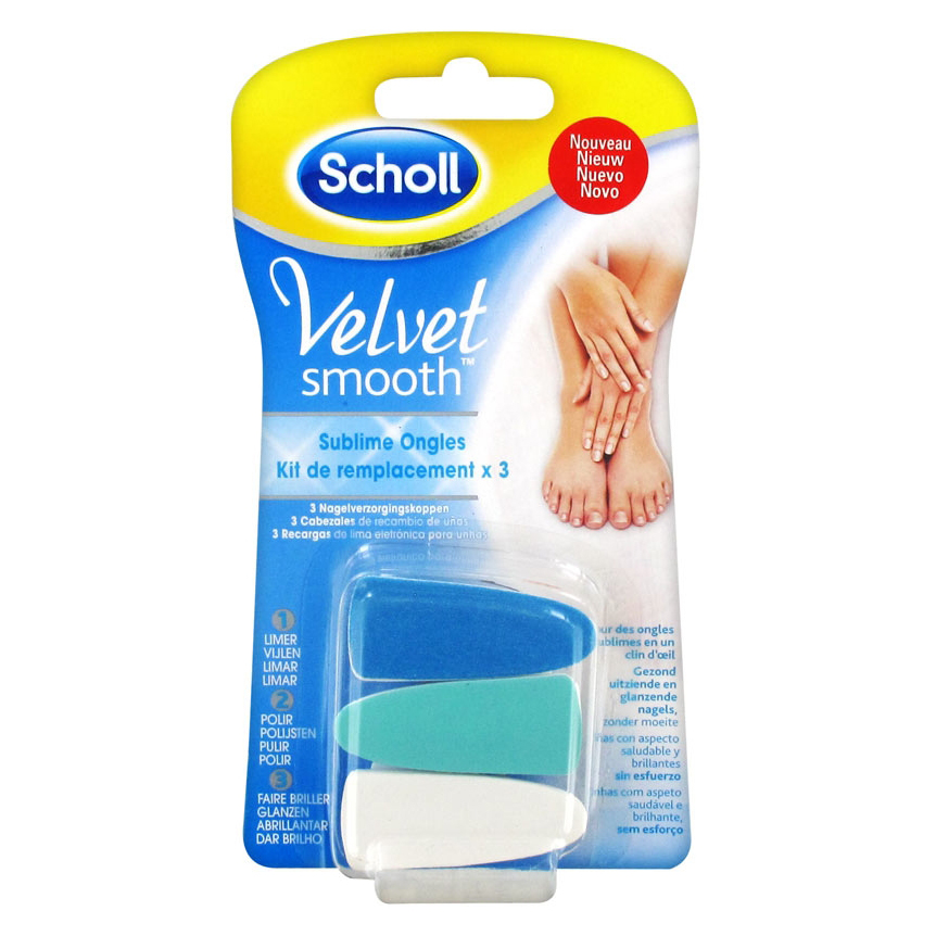 'Velvet Smooth Sublime Nails' Replacement Kit - 3 Units