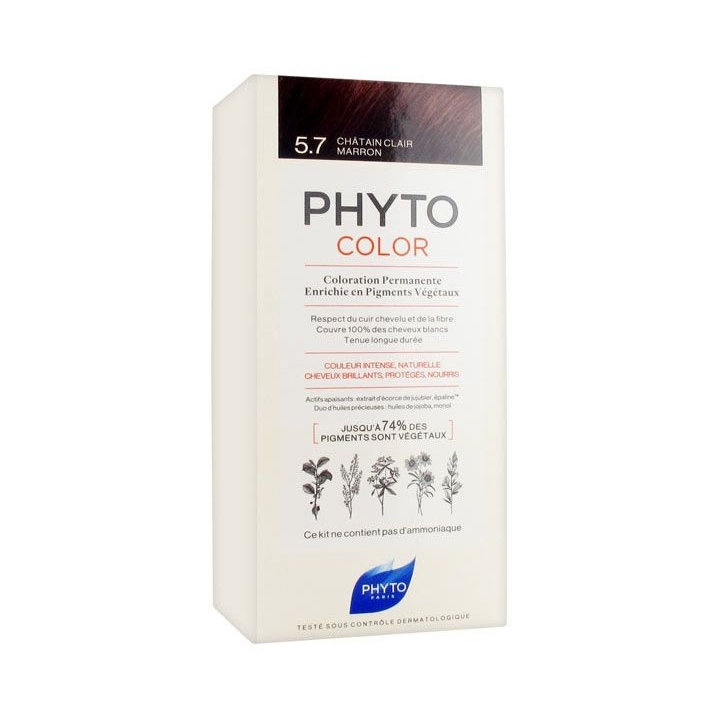 'Chatain Clair Marron' Couleur permanente