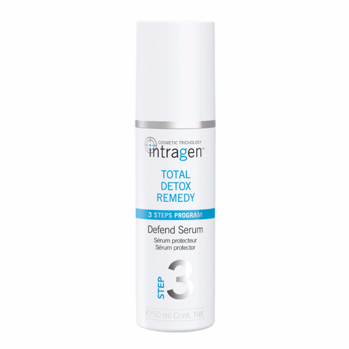 'Intragen Total Detox Remedy Defend' Hair Serum - 50 ml